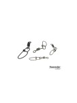 Rozemeijer Leader Swivel-Crosslock 35kg sz12 20szt. AGRAFKA SPINNINGOWA Z KRĘTLIKIEM