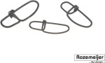 Rozemeijer Leader Crosslock 35kg size 12 20szt. AGRAFKA SPINNINGOWA