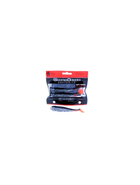 Rozemeijer SOFT PADDLE Black Beauty 5szt. PRZYNĘTA SPINNINGOWA GUMOWA