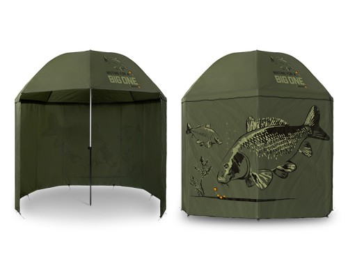 Parasol ze ściankami bocznymi Delphin BigONE CARP, 250cm