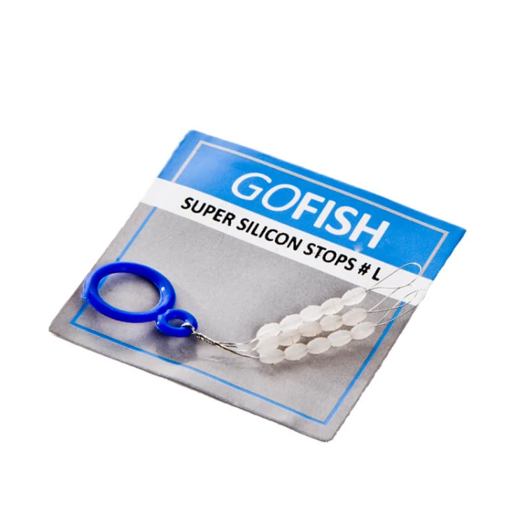 Stopery silikonowe, rozmiar duży GoFish Super Silicon Stops XLarge