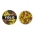 WAFTERS METHOD FEEDER | BaitNow | YOLO  YELLOW & BRONZE COARSE&CORN ROZ.6/8/10 24g - op.1szt.
