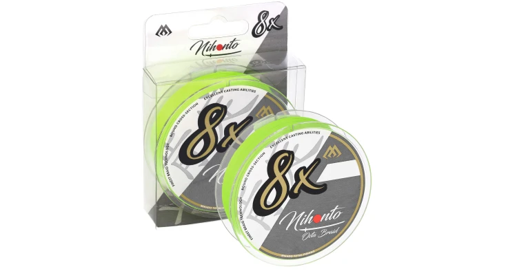 PLECIONKA MIKADO NIHONTO OCTA BRAID - 0.14mm/10.15kg/150m - FLUO - op.1szp.