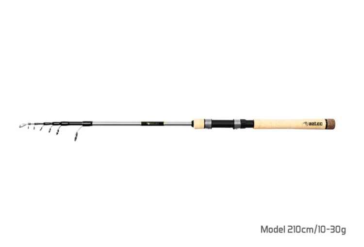 Wędka spinningowa travel Delphin AZTEC tele, 210cm/10-30g