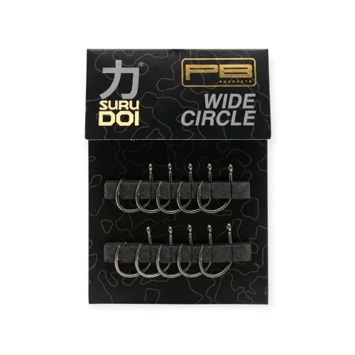 Haki Karpiowe | PB Products | SURUDOI Wide Circle Hook PTFE 10szt. nr 4