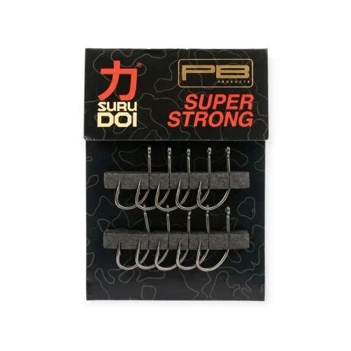 Haki Karpiowe | PB Products | SURUDOI Super strong Hook PTFE 10szt. nr 6