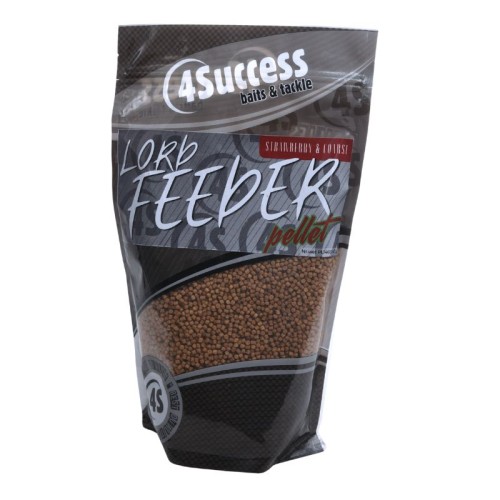 Pellet zanętowy | 4SUCCESS | Lord Feeder Strawberry Pellet 900g
