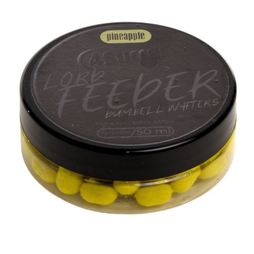 Kulki przynętowe, zbalansowane Ananas | 4SUCCESS | Lord Feeder Pineapple Dumbell Wafters 11x7mm 50ml