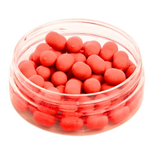 Kulki przynętowe, zbalansowane Truskawka | 4SUCCESS | Lord Feeder Strawberry Dumbell Wafters 11x7mm 50ml