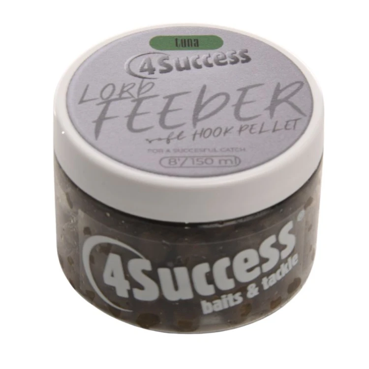 Miękki pellet haczykowy Tuńczyk | 4SUCCESS | Lord Feeder Tuna Soft  Pellet 150ml