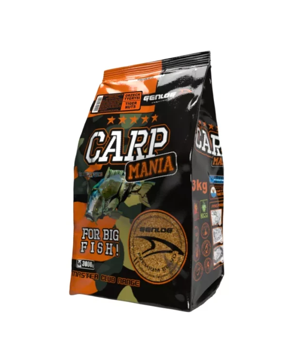 Zanęta GENLOG Orzech Tygrysi/TIGER NUTS Carp Mania 1kg