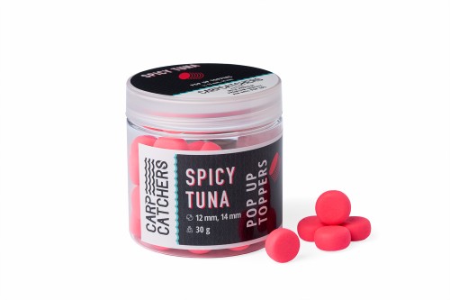 Kulki pływające Pop Up | CARP CATCHERS | SPICY TUNA TOPPERS 12mm/14mm