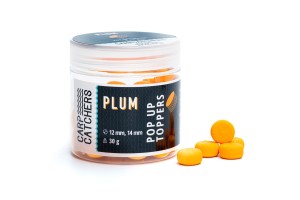 Kulki pływające Pop Up | CARP CATCHERS | PLUM TOPPERS 12mm/14mm