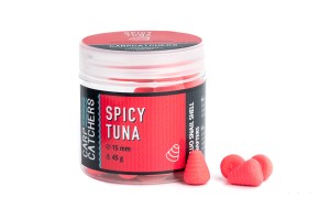 Kulki zbalansowane | CARP CATCHERS | SPICY TUNA Fluo Snail Shell Wafters 15x12mm