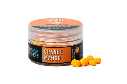 Kulki zbalansowane | CARP CATCHERS | ORANGE MANGO Fluo Dumbell Wafters 10x7mm+8x5mm