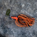 Chatterbait | Rozemeijer | Dr. ChatterProp 14g Black-Orange #1/0 BKK