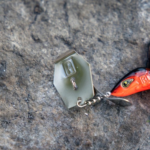 Chatterbait | Rozemeijer | Dr. ChatterProp 14g Black-Orange #1/0 BKK