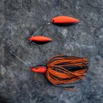 Błystka obrotowa Spinnerbait | Rozemeijer | Dr. Bait Jr. 14g Black-Orange #2/0 BKK