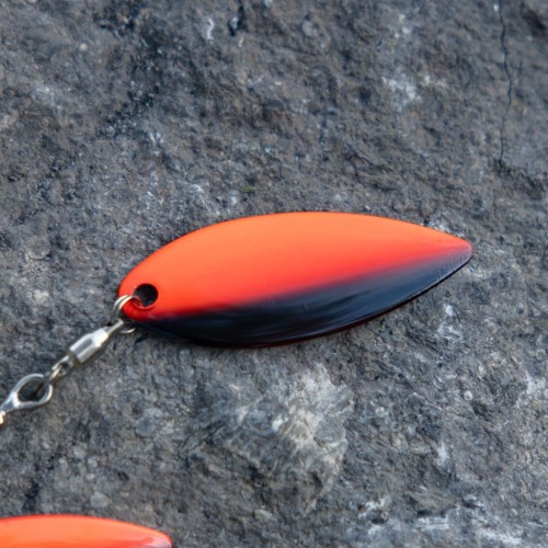 Błystka obrotowa Spinnerbait | Rozemeijer | Dr. Bait Jr. 14g Black-Orange #2/0 BKK