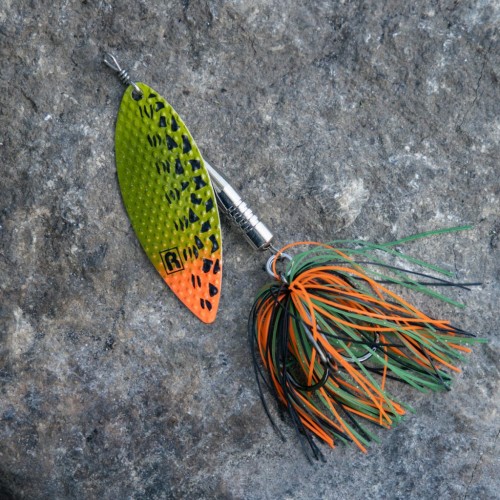 Błystka obrotowa | Rozemeijer | Dr. Willow #6 22g Wild Perch #2/0 BKK