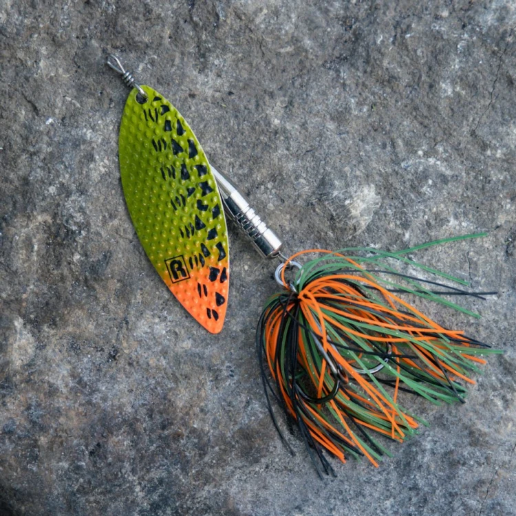 Błystka obrotowa | Rozemeijer | Dr. Willow #6 22g Wild Perch #2/0 BKK