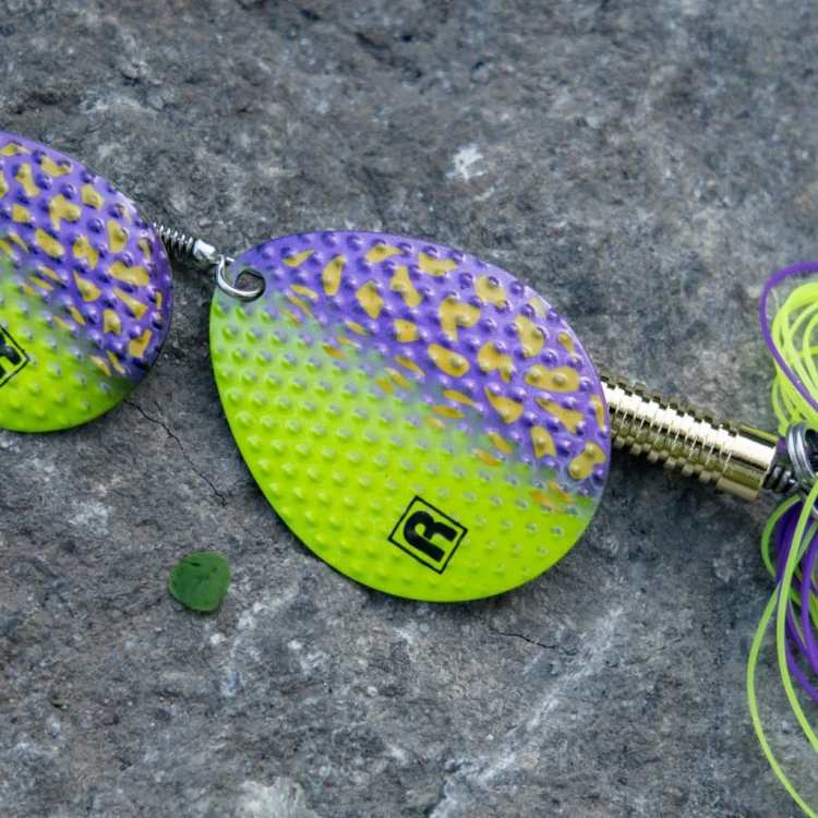 Błystka obrotowa | Rozemeijer | Dr. Skirt Tandem #5 #7 32g Purple Haze #2/0 BKK
