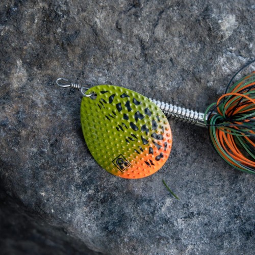 Błystka obrotowa | Rozemeijer | Dr. Skirt #7 27g Wild Perch #2/0 BKK