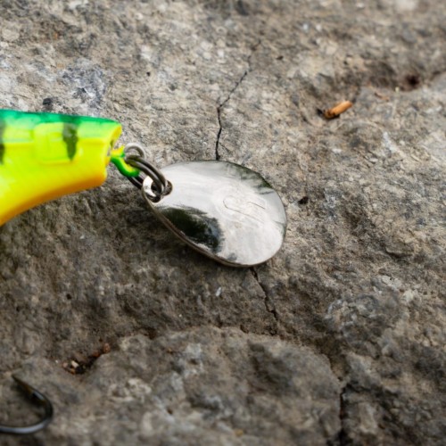 Wobler | Rozemeijer | Tail Runner 5cm 14g Fire Cracker #6 BKK