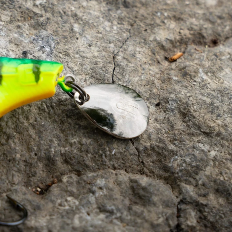 Wobler | Rozemeijer | Tail Runner 5cm 14g Fire Cracker #6 BKK