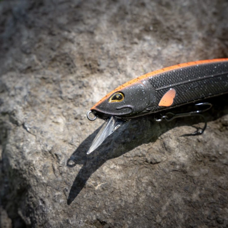 Jerk | Rozemeijer | Flash Twitch 11cm 15g Black Ghost #6 BKK