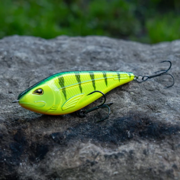 Jerk | Rozemeijer | Pike Glide 12cm 41g Fire Cracker #1 BKK