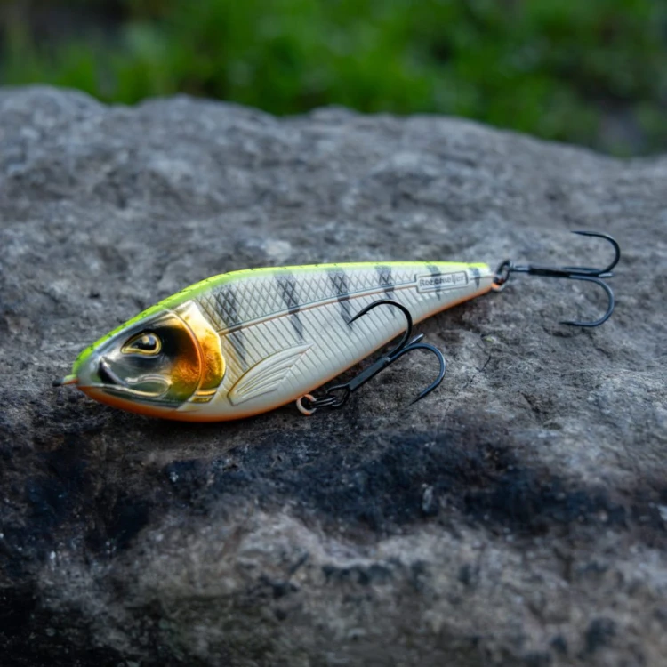 Jerk | Rozemeijer | Pike Glide 12cm 41g Japanese Shock #1 BKK
