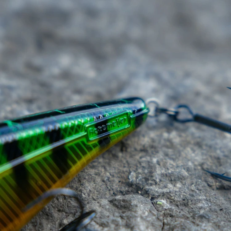 Jerk | Rozemeijer | Pike Glide 12cm 41g Chrome Perch #1 BKK