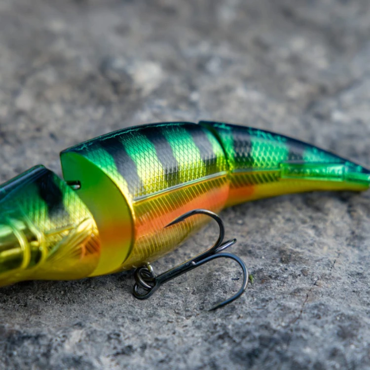 Wobler | Rozemeijer | Fatal Jr. 13cm 39g Chrome Perch #2 BKK