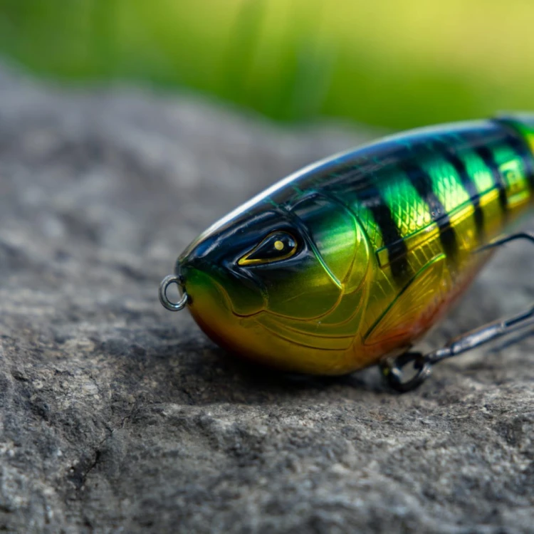 Wobler powierzchniowy | Rozemeijer | Splash Bomb 12cm 54g Chrome Perch #2 BKK