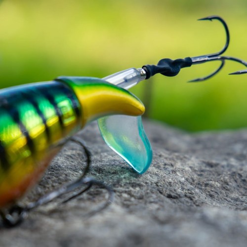 Wobler powierzchniowy | Rozemeijer | Splash Bomb 12cm 54g Chrome Perch #2 BKK