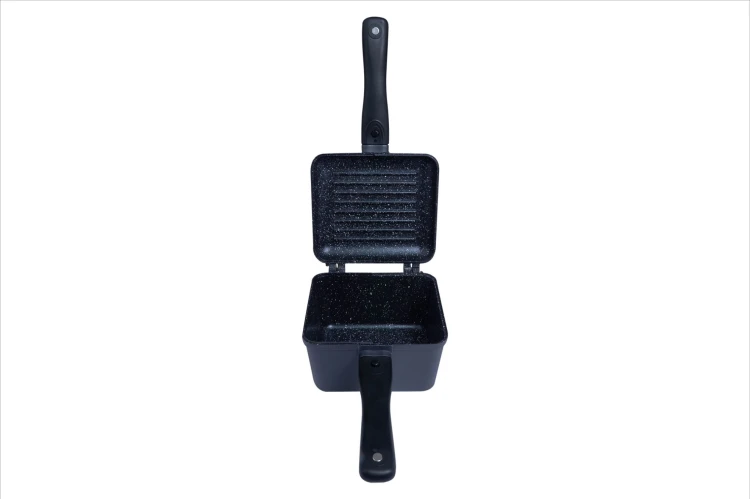 Toster głęboki granitowy, składany XL RidgeMonkey Connect Deep Pan & Griddle XL Granite Edition (RM779)