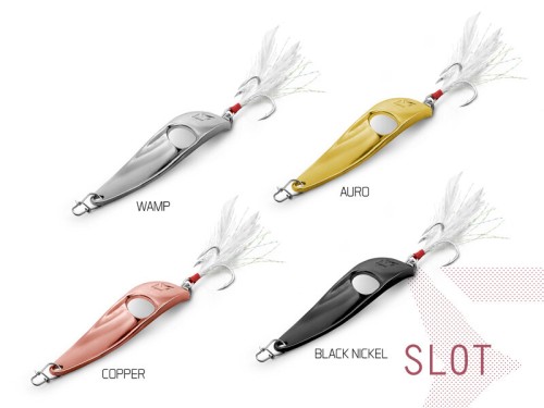 Wahadłówka Delphin SLOT, 15g AURO hook #4