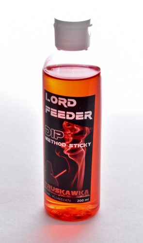 Dip do aromatyzowania przynęt 4Success Lord Feeder Truskawka 200ml dip