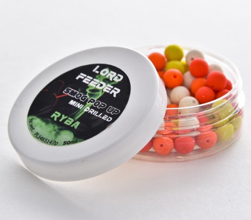 Kulki pływające, smużące Ryba 4Success Lord Feeder Smog Pop Up 50ml 8mm