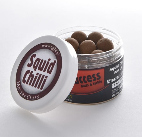 Kulki proteinowe, pływające, pop up 4Success Masterclass Squid Chilli  150ml 15mm