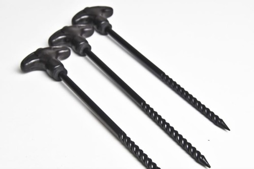 Długie, wzmocnione szpilki do namiotu GoFish Bivvy Pegs Extra Heavy & Extra Long