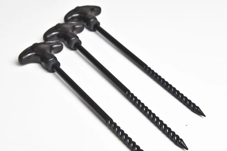 Długie, wzmocnione szpilki do namiotu GoFish Bivvy Pegs Extra Heavy & Extra Long