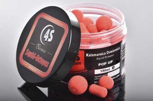Kulki pływające fluo Pop Up 4Success Bionic Kałamarnica & Ośmiornica 150 ml