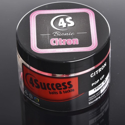 Kulki pływające fluo Pop Up 4Success Bionic Citron 150ml