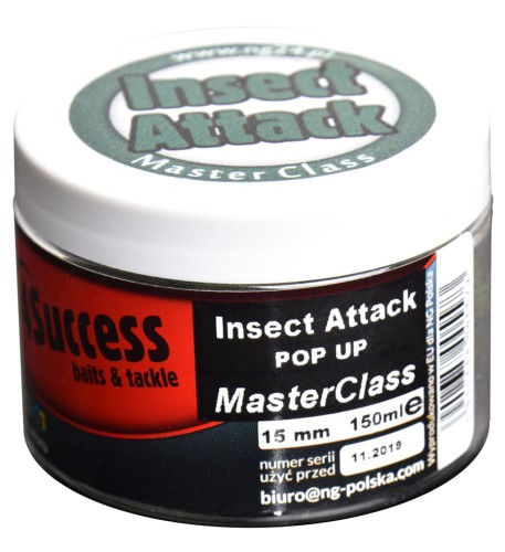Kulki proteinowe, pływające, pop up 4Success Masterclass Insect Attack 150ml