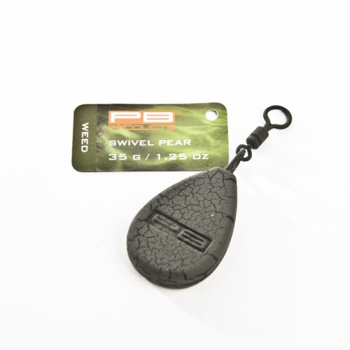 PB Products Swivel Pear Lead 35g Weed Ciężarek Karpiowy Z Krętlikiem NG24 Sklep Karpiowy Feeder Spinning.jpg
