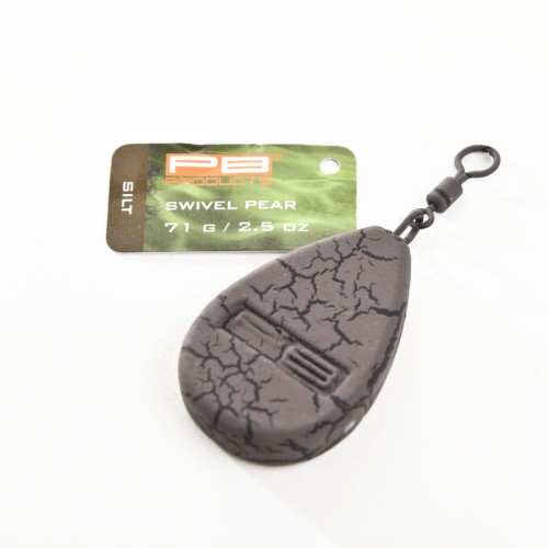 PB Products Swivel Pear Lead 71g 2,5oz Silt Ciężarek Karpiowy Z Krętlikiem NG24 Sklep Karpiowy Feeder Spinning.jpg