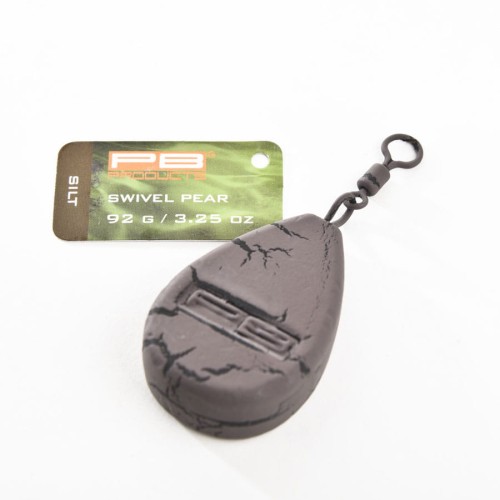 PB Products Swivel Pear Lead 92g 3,25oz Silt Ciężarek Karpiowy Z Krętlikiem NG24 Sklep Karpiowy Feeder Spinning.jpg