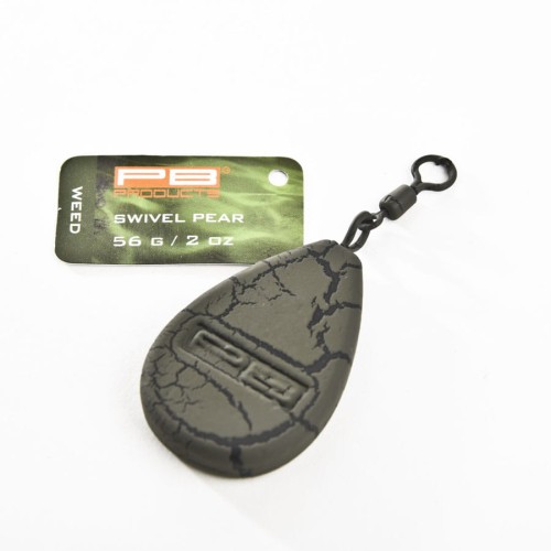 PB Products Swivel Pear Lead 56g 2oz Weed Ciężarek Karpiowy Z Krętlikiem NG24 Sklep Karpiowy Feeder Spinning.jpg
